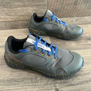 Merrell Altalight Low Trail Running Hiking Shoes Blue Gray Yellow Sneakers 5.5